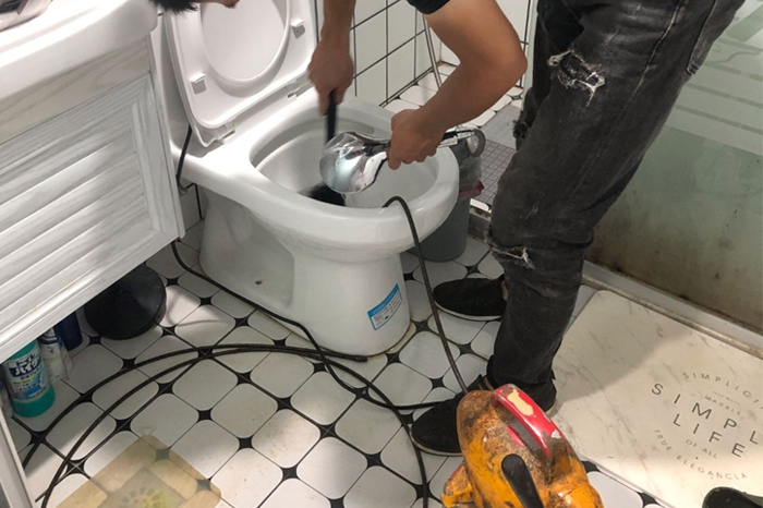 汤原疏通下水道