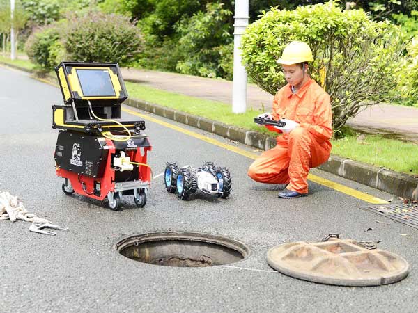 汤原管道机器人检测